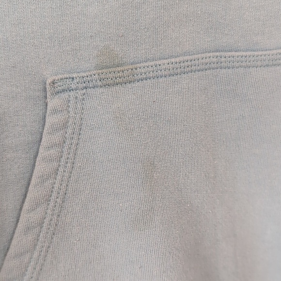 Champion Authentic Athleticwear Teal Hooded Sweatshirt Size Medium - Picture 4 of 5